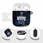 Geelong Cats AirPods Case Urban Graffiti Street Art - Bold Abstract Spray Paint