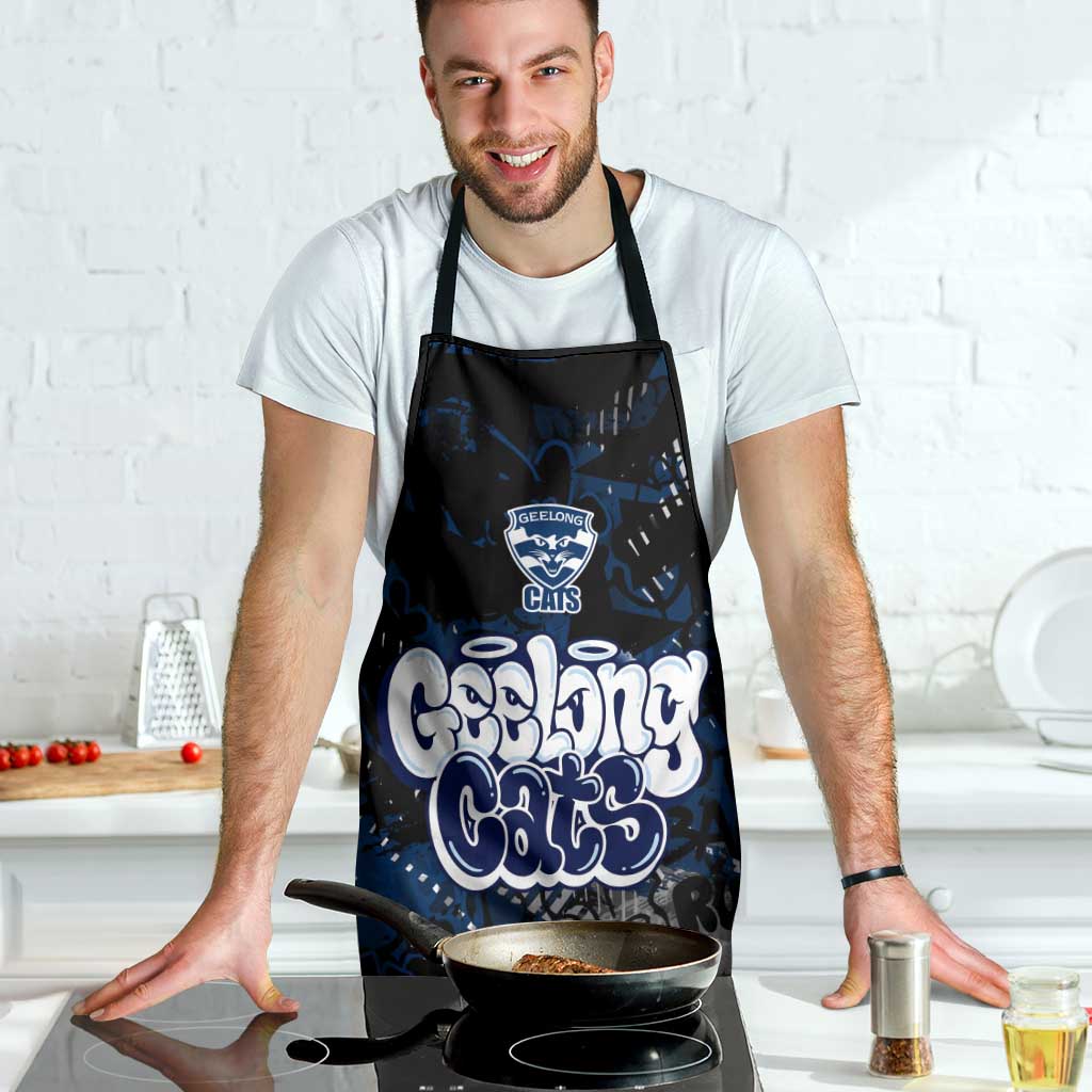 Geelong Cats Apron Urban Graffiti Street Art - Bold Abstract Spray Paint