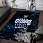 Geelong Cats Area Rug Urban Graffiti Street Art - Bold Abstract Spray Paint