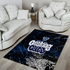 Geelong Cats Area Rug Urban Graffiti Street Art - Bold Abstract Spray Paint