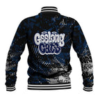 Geelong Cats Baseball Jacket Urban Graffiti Street Art - Bold Abstract Spray Paint