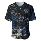 Geelong Cats Baseball Jersey Urban Graffiti Street Art - Bold Abstract Spray Paint