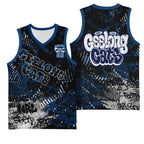 Geelong Cats Basketball Jersey Urban Graffiti Street Art - Bold Abstract Spray Paint