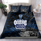 Geelong Cats Bedding Set Urban Graffiti Street Art - Bold Abstract Spray Paint