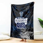 Geelong Cats Blanket Urban Graffiti Street Art - Bold Abstract Spray Paint