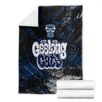 Geelong Cats Blanket Urban Graffiti Street Art - Bold Abstract Spray Paint