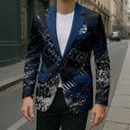 Geelong Cats Blazer Urban Graffiti Street Art - Bold Abstract Spray Paint