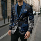 Geelong Cats Blazer Urban Graffiti Street Art - Bold Abstract Spray Paint