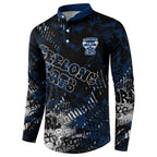 Geelong Cats Button Sweatshirt Urban Graffiti Street Art - Bold Abstract Spray Paint