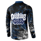 Geelong Cats Button Sweatshirt Urban Graffiti Street Art - Bold Abstract Spray Paint