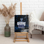 Geelong Cats Canvas Wall Art Urban Graffiti Street Art - Bold Abstract Spray Paint