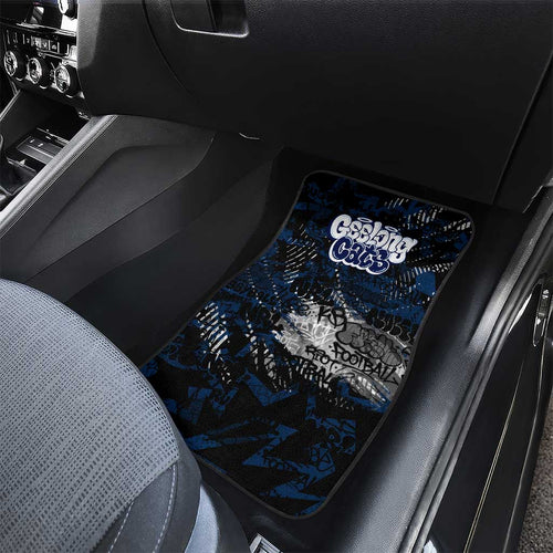 Geelong Cats Car Mats Urban Graffiti Street Art - Bold Abstract Spray Paint