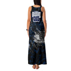 Geelong Cats Family Matching Tank Maxi Dress and Hawaiian Shirt Urban Graffiti Street Art - Bold Abstract Spray Paint