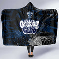 Geelong Cats Hooded Blanket Urban Graffiti Street Art - Bold Abstract Spray Paint