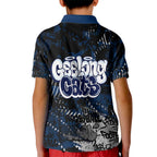 Geelong Cats Kid Polo Shirt Urban Graffiti Street Art - Bold Abstract Spray Paint
