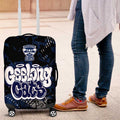Geelong Cats Luggage Cover Urban Graffiti Street Art - Bold Abstract Spray Paint