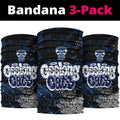 Geelong Cats Neck Gaiter Urban Graffiti Street Art - Bold Abstract Spray Paint