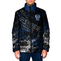 Geelong Cats Padded Jacket Urban Graffiti Street Art - Bold Abstract Spray Paint