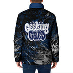 Geelong Cats Padded Jacket Urban Graffiti Street Art - Bold Abstract Spray Paint