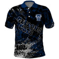 Geelong Cats Polo Shirt Urban Graffiti Street Art - Bold Abstract Spray Paint