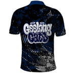 Geelong Cats Polo Shirt Urban Graffiti Street Art - Bold Abstract Spray Paint