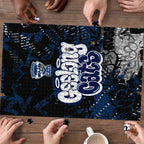 Geelong Cats Puzzle Urban Graffiti Street Art - Bold Abstract Spray Paint