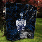 Geelong Cats Quilt Urban Graffiti Street Art - Bold Abstract Spray Paint