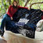 Geelong Cats Quilt Urban Graffiti Street Art - Bold Abstract Spray Paint