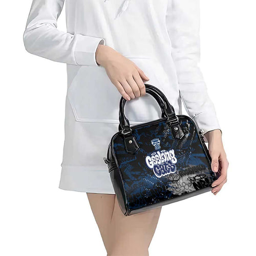 Geelong Cats Shoulder Handbag Urban Graffiti Street Art - Bold Abstract Spray Paint