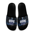 Geelong Cats Slide Sandals Urban Graffiti Street Art - Bold Abstract Spray Paint