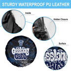 Geelong Cats Spare Tire Cover Urban Graffiti Street Art - Bold Abstract Spray Paint