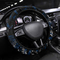 Geelong Cats Steering Wheel Cover Urban Graffiti Street Art - Bold Abstract Spray Paint