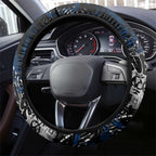 Geelong Cats Steering Wheel Cover Urban Graffiti Street Art - Bold Abstract Spray Paint