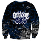 Geelong Cats Sweatshirt Urban Graffiti Street Art - Bold Abstract Spray Paint