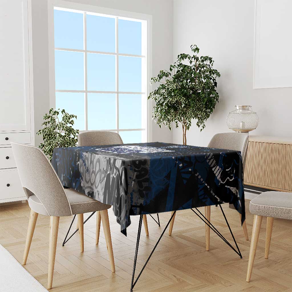 Geelong Cats Tablecloth Urban Graffiti Street Art - Bold Abstract Spray Paint