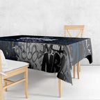 Geelong Cats Tablecloth Urban Graffiti Street Art - Bold Abstract Spray Paint