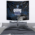 Geelong Cats Tapestry Urban Graffiti Street Art - Bold Abstract Spray Paint