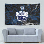 Geelong Cats Tapestry Urban Graffiti Street Art - Bold Abstract Spray Paint
