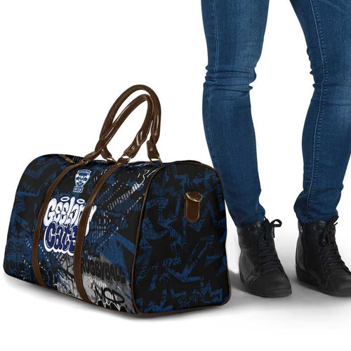 Geelong Cats Travel Bag Urban Graffiti Street Art - Bold Abstract Spray Paint