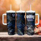 Geelong Cats Tumbler With Handle Urban Graffiti Street Art - Bold Abstract Spray Paint