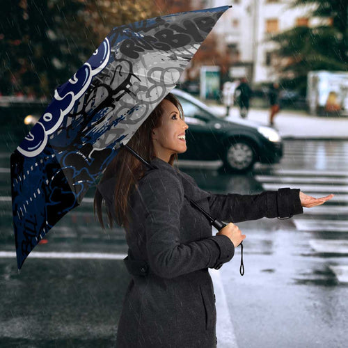 Geelong Cats Umbrella Urban Graffiti Street Art - Bold Abstract Spray Paint