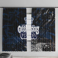 Geelong Cats Window Curtain Urban Graffiti Street Art - Bold Abstract Spray Paint