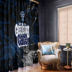 Geelong Cats Window Curtain Urban Graffiti Street Art - Bold Abstract Spray Paint
