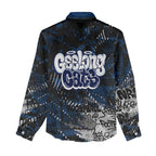 Geelong Cats Women Casual Shirt Urban Graffiti Street Art - Bold Abstract Spray Paint
