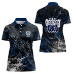 Geelong Cats Women Polo Shirt Urban Graffiti Street Art - Bold Abstract Spray Paint