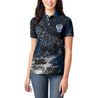 Geelong Cats Women Polo Shirt Urban Graffiti Street Art - Bold Abstract Spray Paint