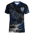 Geelong Cats Women V-Neck T-Shirt Urban Graffiti Street Art - Bold Abstract Spray Paint