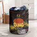 Gold Coast Suns Laundry Basket Urban Graffiti Street Art - Bold Abstract Spray Paint
