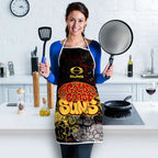 Gold Coast Suns Apron Urban Graffiti Street Art - Bold Abstract Spray Paint