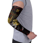Gold Coast Suns Arm Sleeves Urban Graffiti Street Art - Bold Abstract Spray Paint